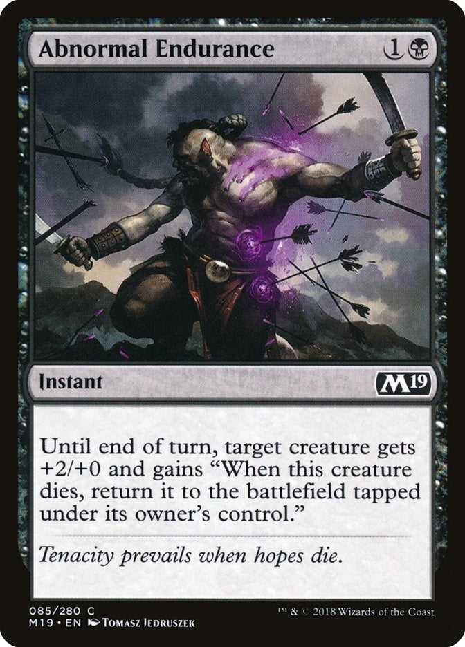 Abnormal Endurance (85) (M19)