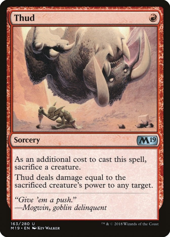Image for Thud (163) (M19) - Magic: The Gathering