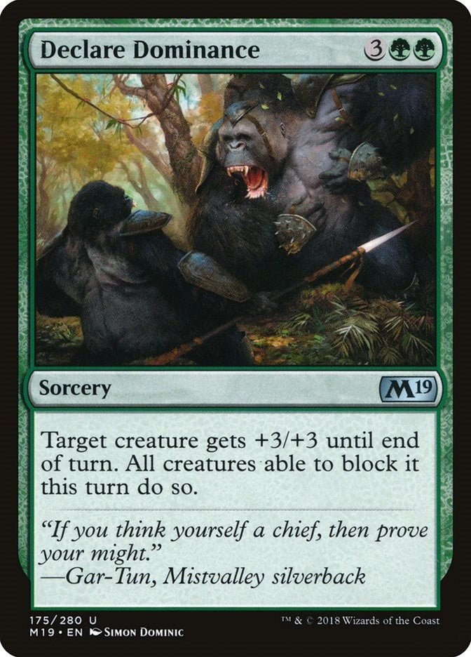 Image for Declare Dominance (175) (M19) - Magic: The Gathering