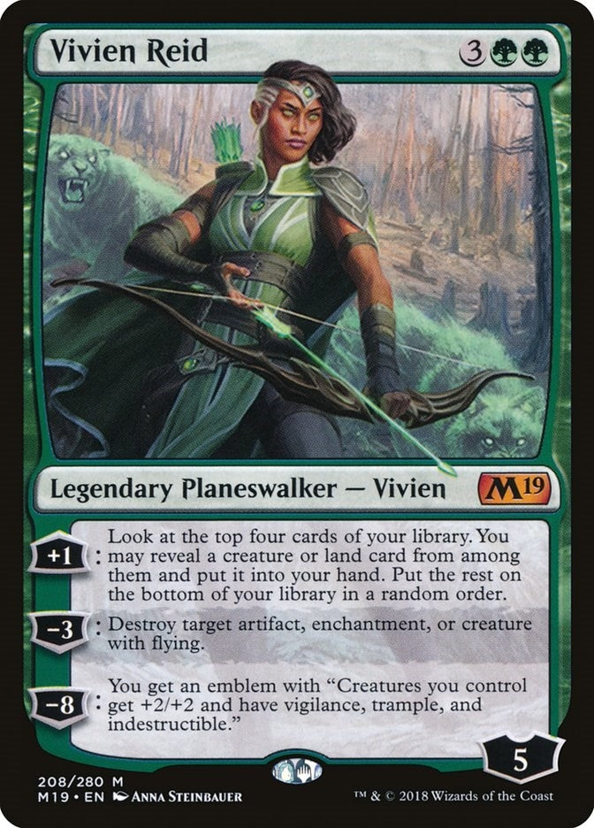 Image for Vivien Reid (208) (M19) - Magic: The Gathering