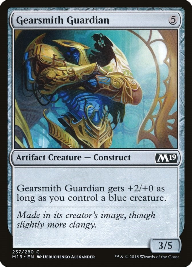 Image for Gearsmith Guardian (237) (M19) - Magic: The Gathering