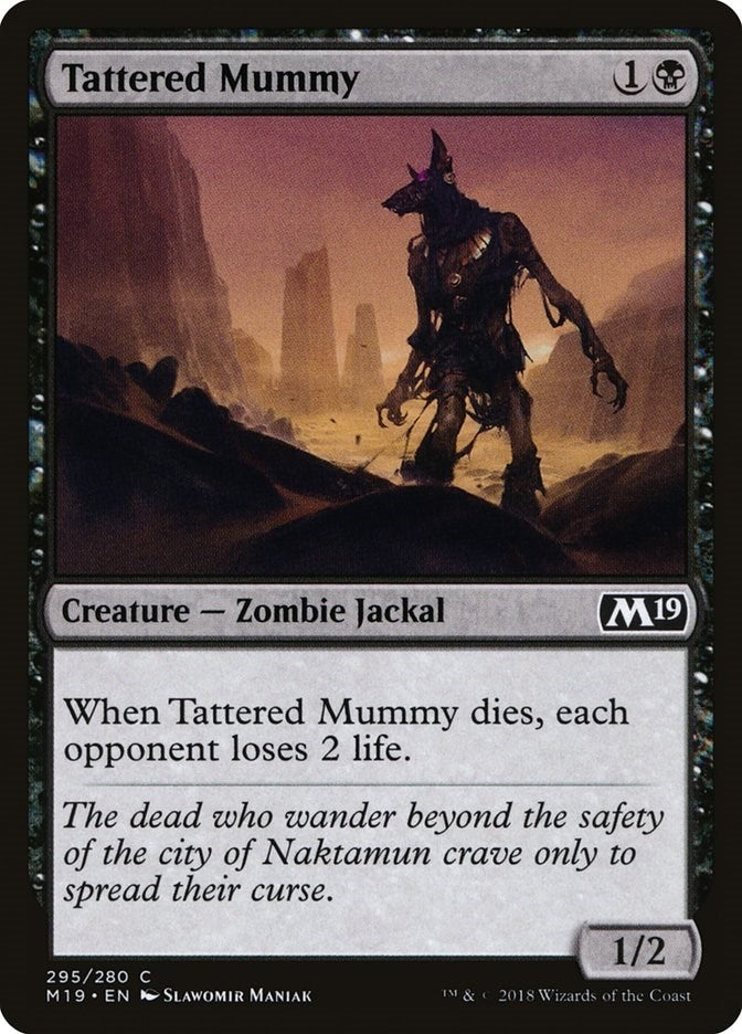 Image for Tattered Mummy (295) (M19) - Magic: The Gathering