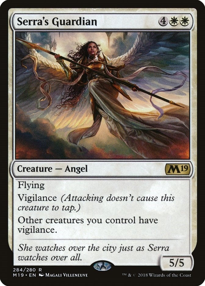 Image for Serra's Guardian (284) (M19) - Magic: The Gathering