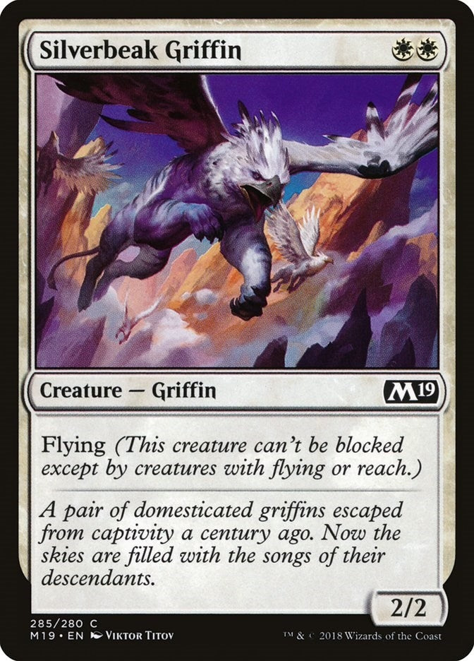 Image for Silverbeak Griffin (285) (M19) - Magic: The Gathering