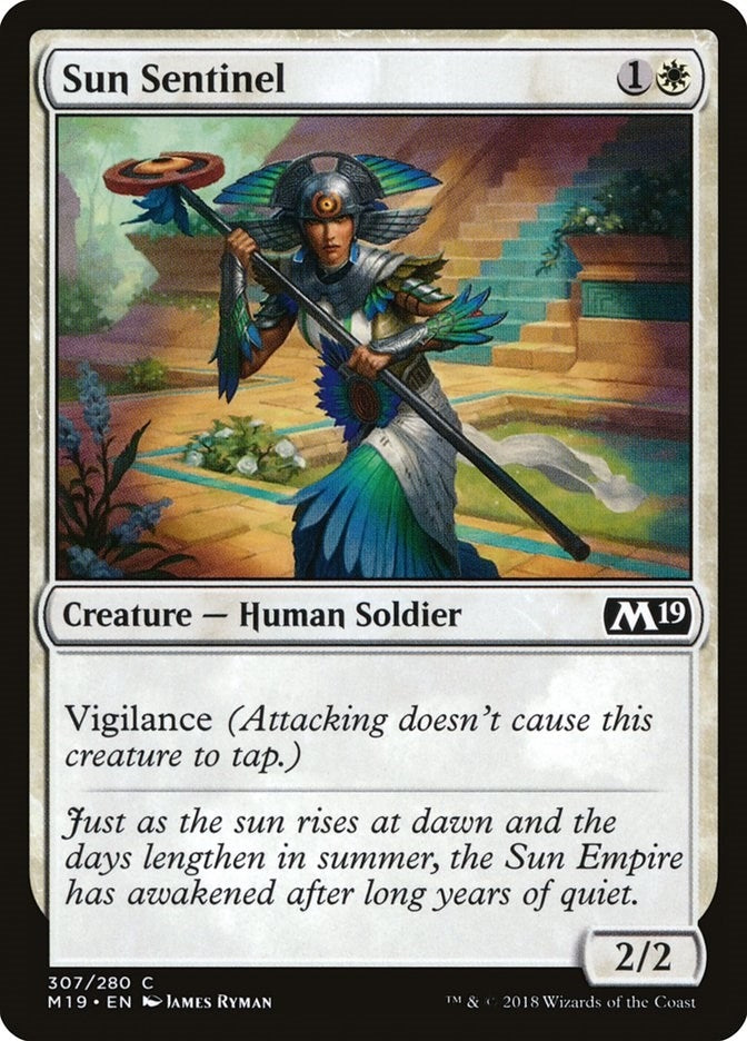 Image for Sun Sentinel (307) (M19) - Magic: The Gathering