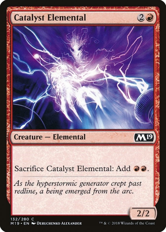 Image for Catalyst Elemental (132) (M19) - Magic: The Gathering