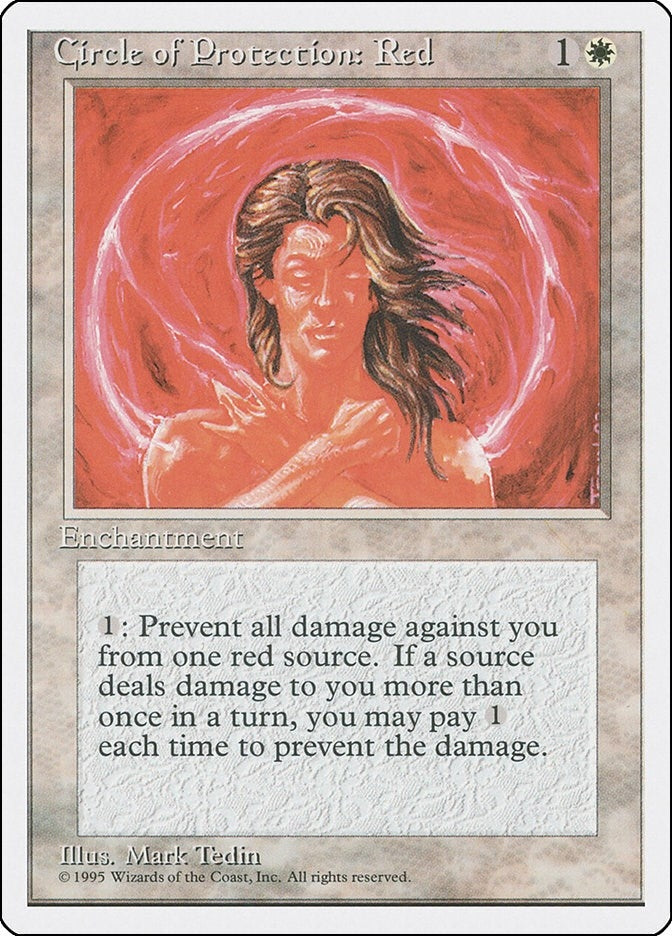 Circle of Protection: Red (4ED)