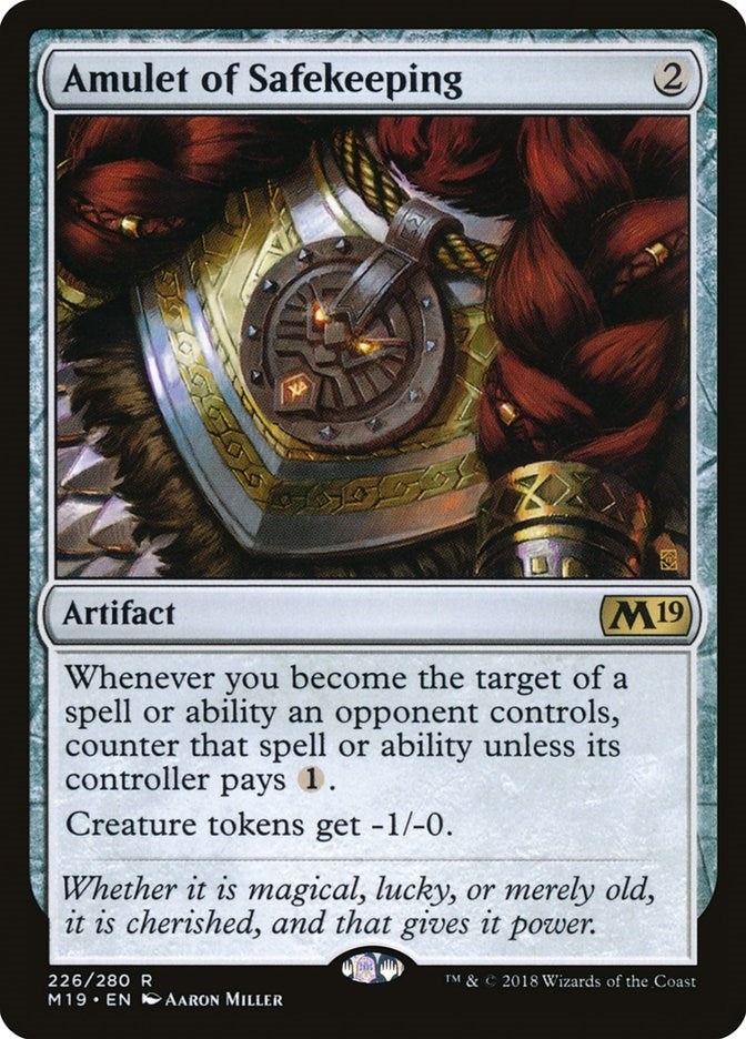 Amulet of Safekeeping (226) (M19)