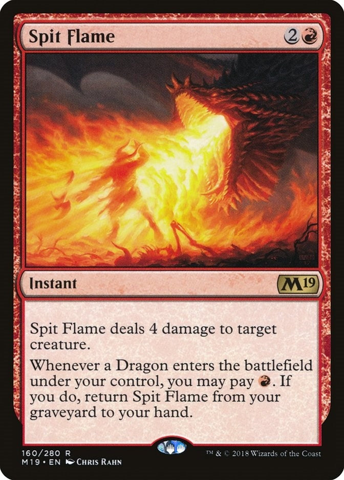 Image for Spit Flame (160) (M19) - Magic: The Gathering