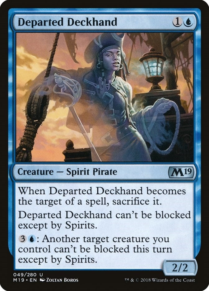 Image for Departed Deckhand (49) (M19) - Magic: The Gathering