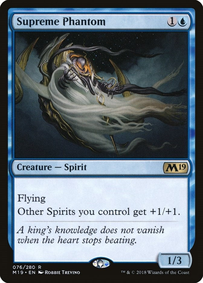 Image for Supreme Phantom (76) (M19) - Magic: The Gathering