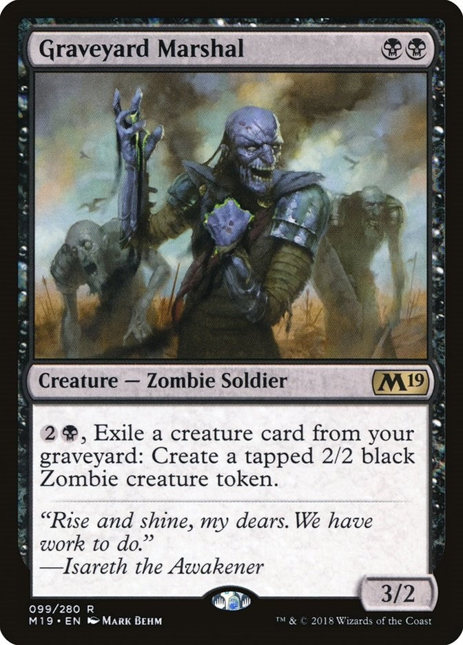 Image for Graveyard Marshal (99) (M19) - Magic: The Gathering