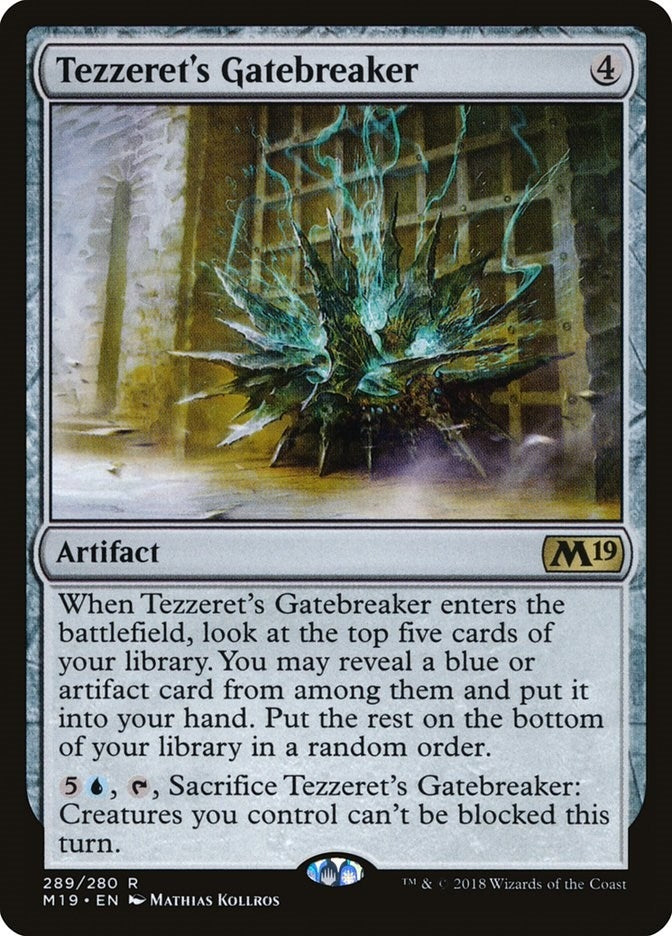 Image for Tezzeret's Gatebreaker (289) (M19) - Magic: The Gathering