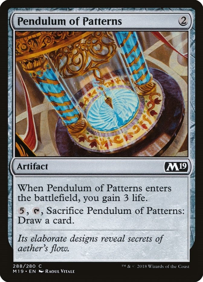Image for Pendulum of Patterns (288) (M19) - Magic: The Gathering
