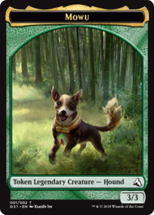 Image for Mowu Token (1) (GS1) - Magic: The Gathering