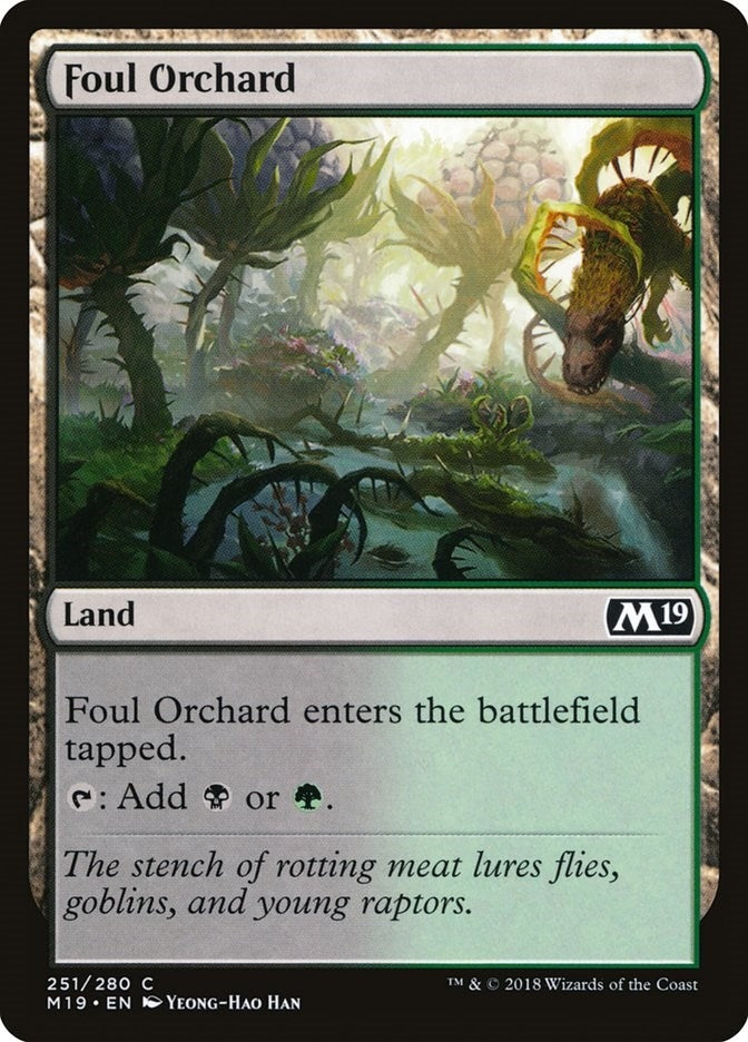 Image for Foul Orchard (251) (M19) - Magic: The Gathering