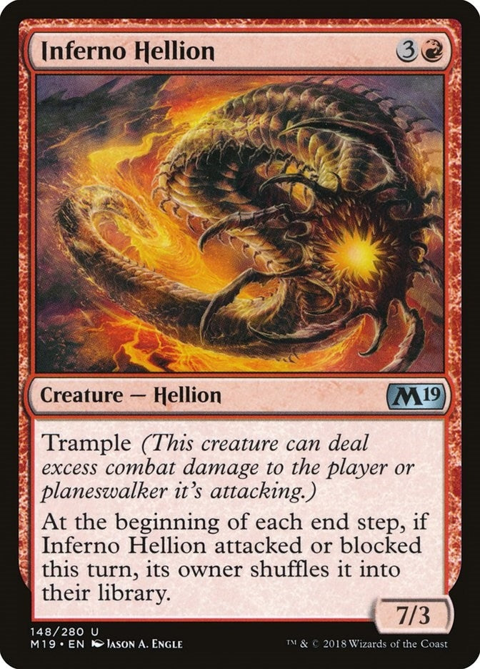 Image for Inferno Hellion (148) (M19) - Magic: The Gathering
