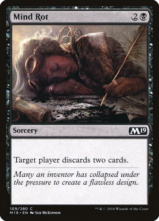 Image for Mind Rot (109) (M19) - Magic: The Gathering