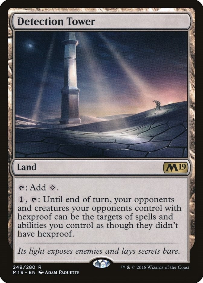 Image for Detection Tower (249) (M19) - Magic: The Gathering