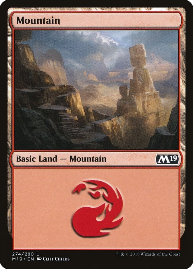 Image for Mountain (274) (274) (M19) - Magic: The Gathering