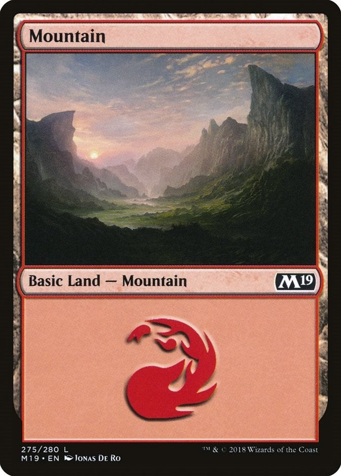 Image for Mountain (275) (275) (M19) - Magic: The Gathering