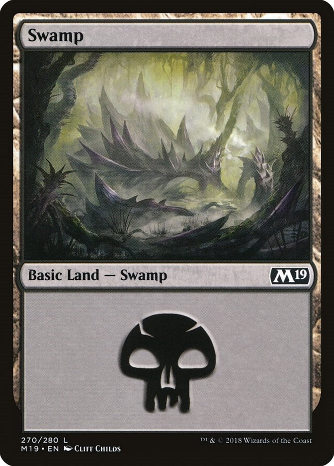 Image for Swamp (270) (270) (M19) - Magic: The Gathering