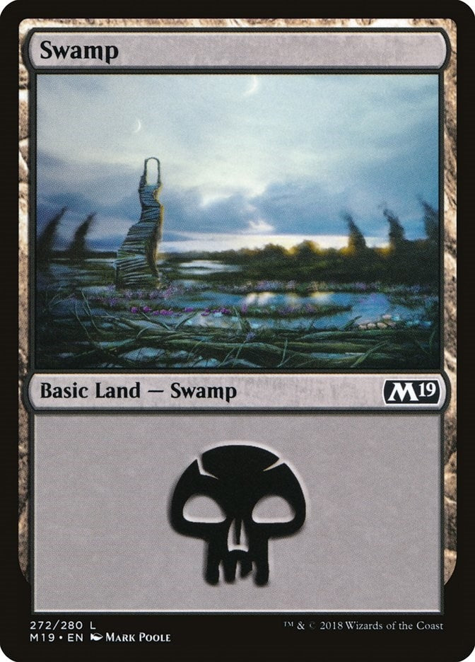 Image for Swamp (272) (272) (M19) - Magic: The Gathering