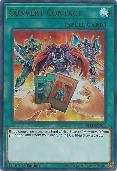Convert Contact (BLRR-EN055) (BLRR)