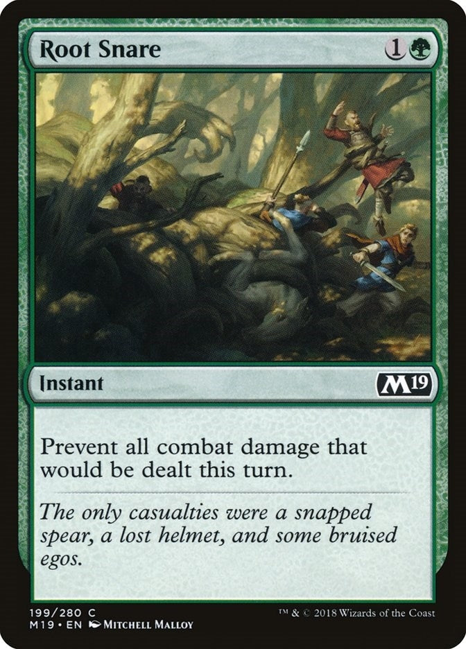 Image for Root Snare (199) (M19) - Magic: The Gathering