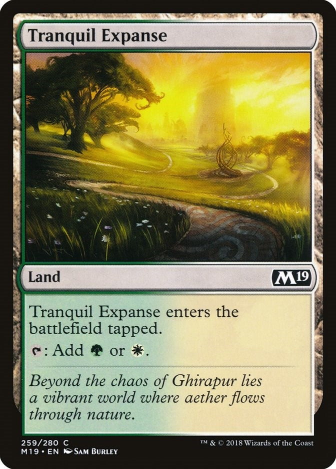 Image for Tranquil Expanse (259) (M19) - Magic: The Gathering