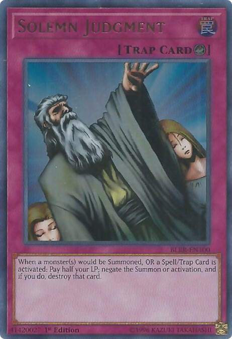 Solemn Judgment (BLRR-EN100) (BLRR)