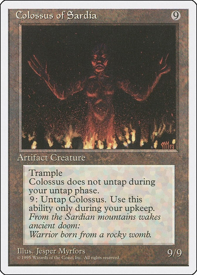 Colossus of Sardia (4ED)