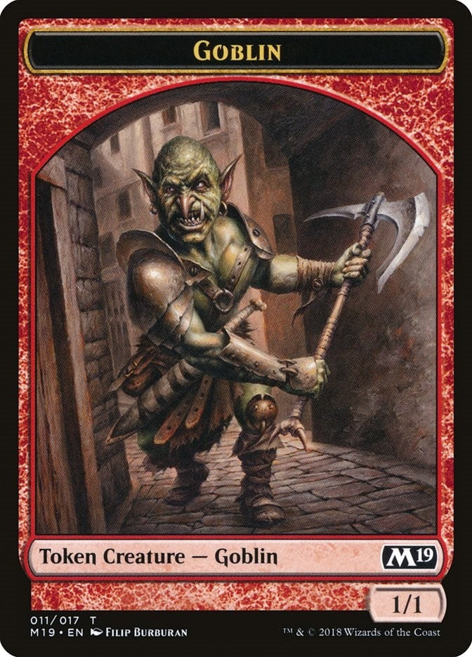 Image for Goblin Token (11) (M19) - Magic: The Gathering