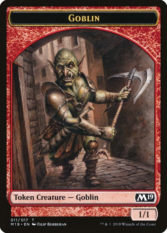 Image for Goblin Token (11) (M19) - Magic: The Gathering