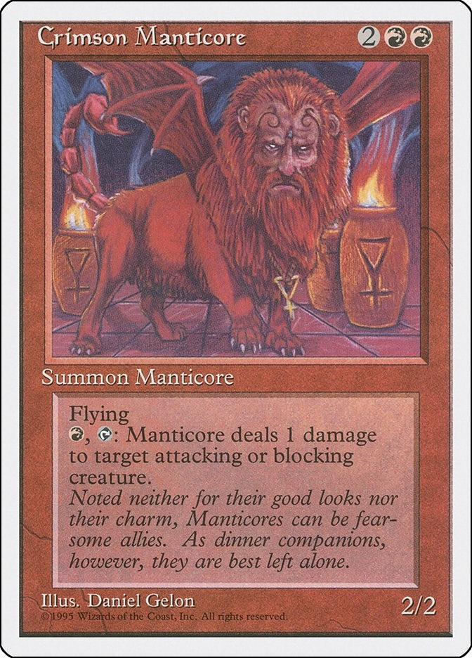 Crimson Manticore (4ED)