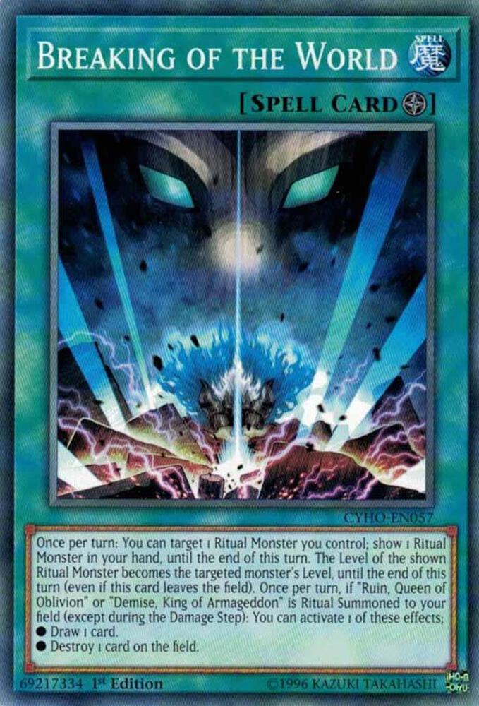 Breaking of the World (CYHO-EN057) (CYHO)