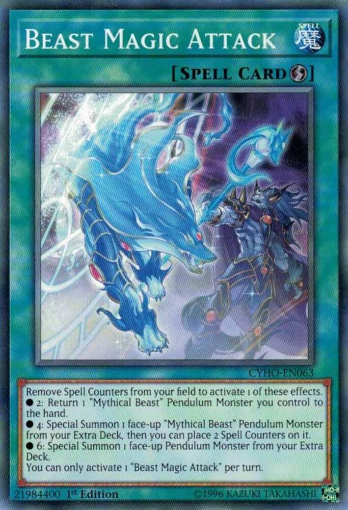 Beast Magic Attack (CYHO-EN063) (CYHO)