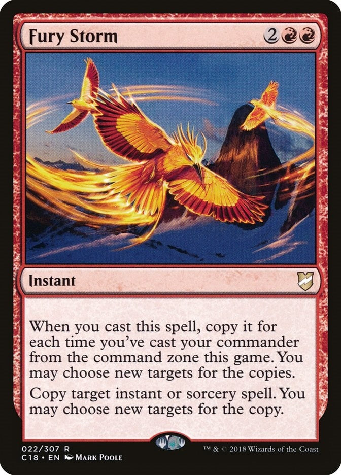 Image for Fury Storm (22) (C18) - Magic: The Gathering