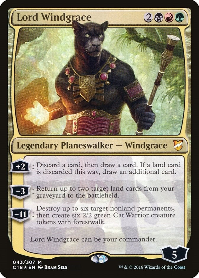 Image for Lord Windgrace (43) (C18) - Magic: The Gathering