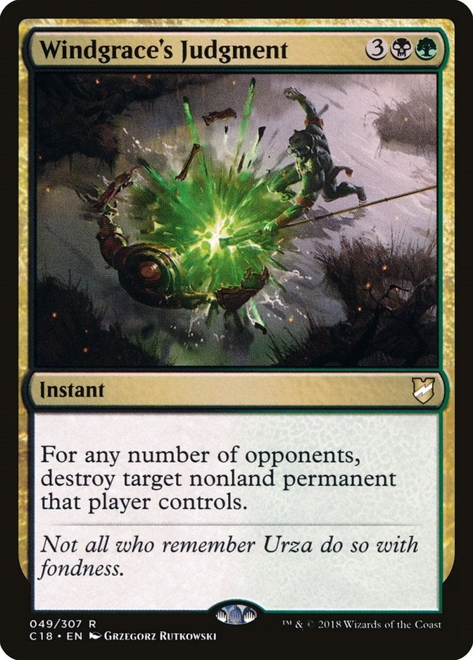 Image for Windgrace's Judgment (49) (C18) - Magic: The Gathering