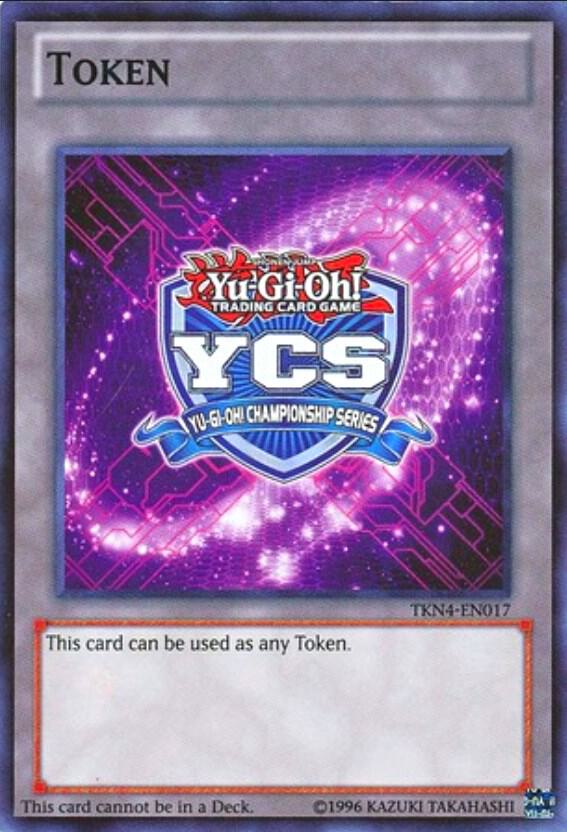 Yu-Gi-Oh Championship Series Token (2014 Pre-registration) (TKN4-EN017) (TKN)