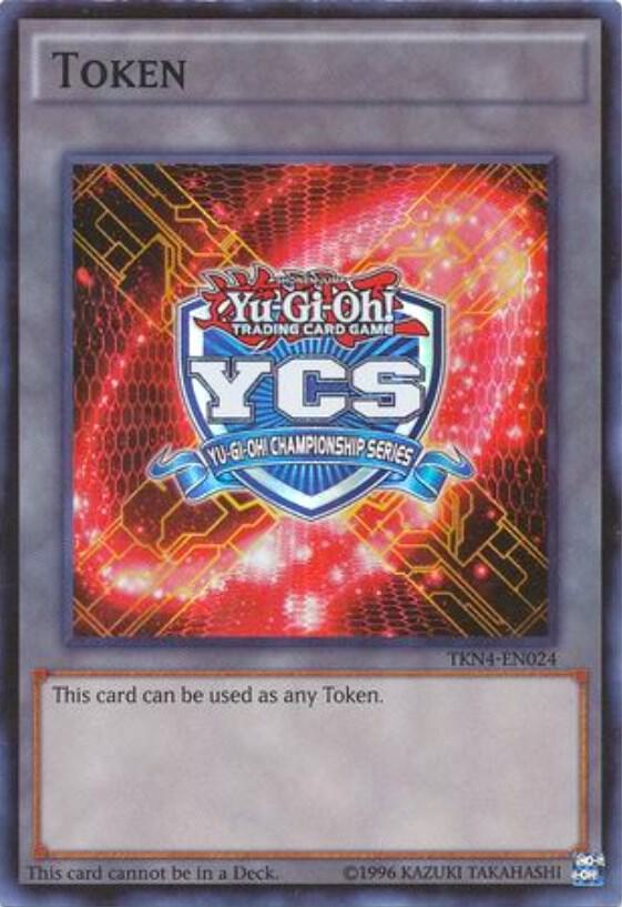 Yu-Gi-Oh Championship Series Token (2015 Pre-registration) (TKN4-EN024) (TKN)