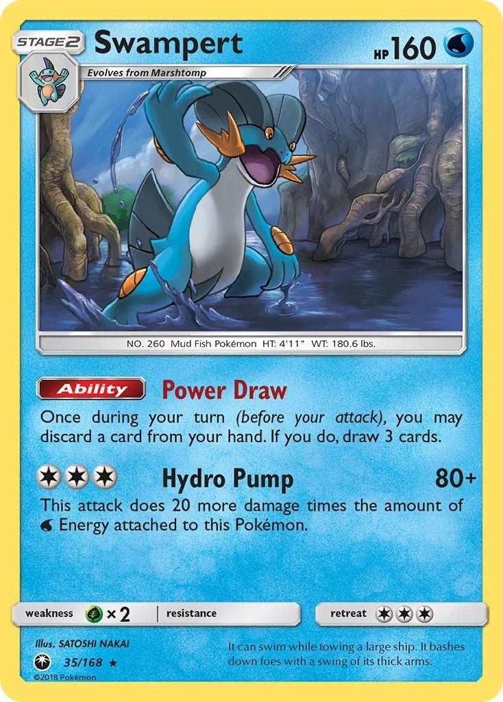 Swampert (35/168) (CES)