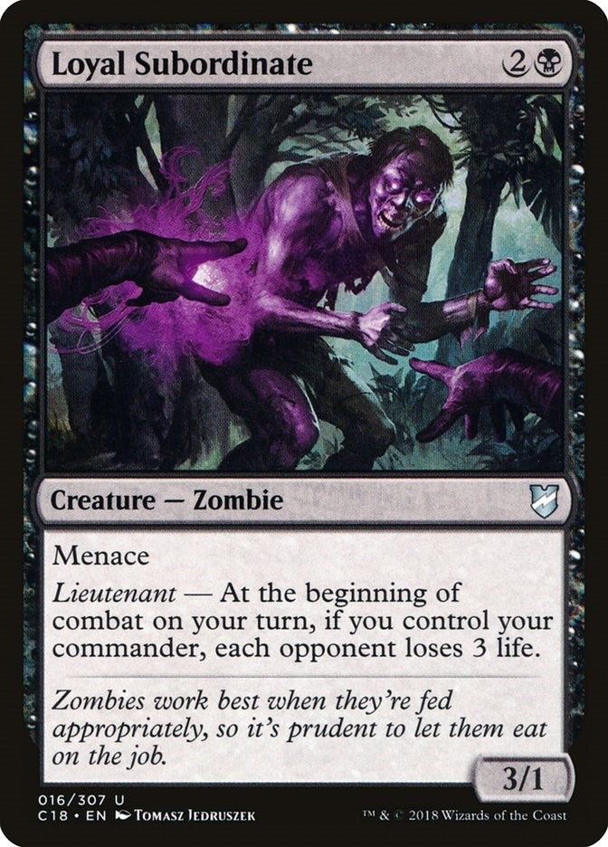 Image for Loyal Subordinate (16) (C18) - Magic: The Gathering
