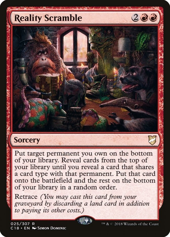 Image for Reality Scramble (25) (C18) - Magic: The Gathering