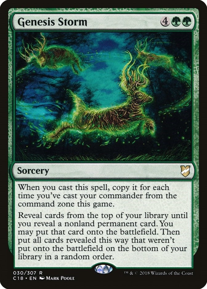 Image for Genesis Storm (30) (C18) - Magic: The Gathering