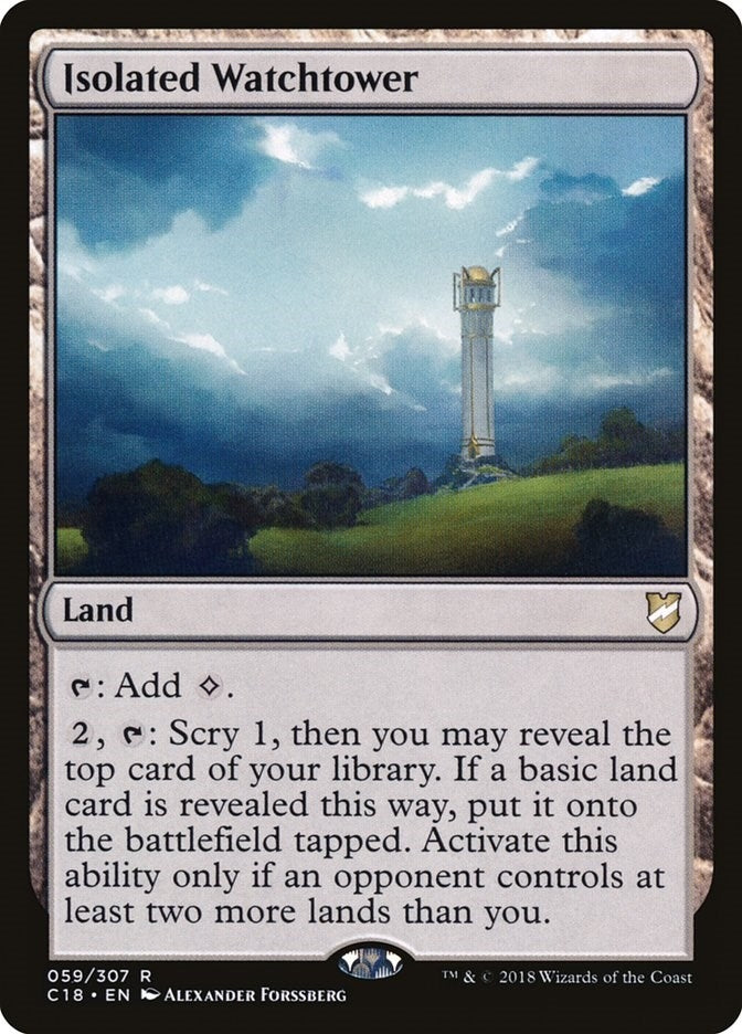Image for Isolated Watchtower (59) (C18) - Magic: The Gathering