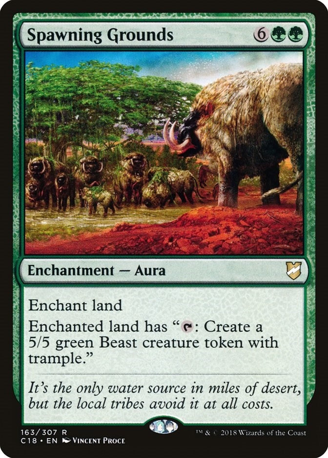 Image for Spawning Grounds (163) (C18) - Magic: The Gathering
