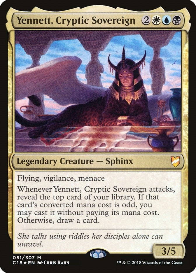 Image for Yennett, Cryptic Sovereign (51) (C18) - Magic: The Gathering
