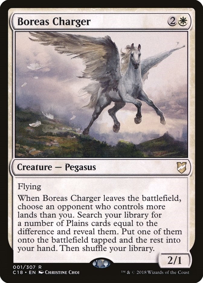 Image for Boreas Charger (1) (C18) - Magic: The Gathering